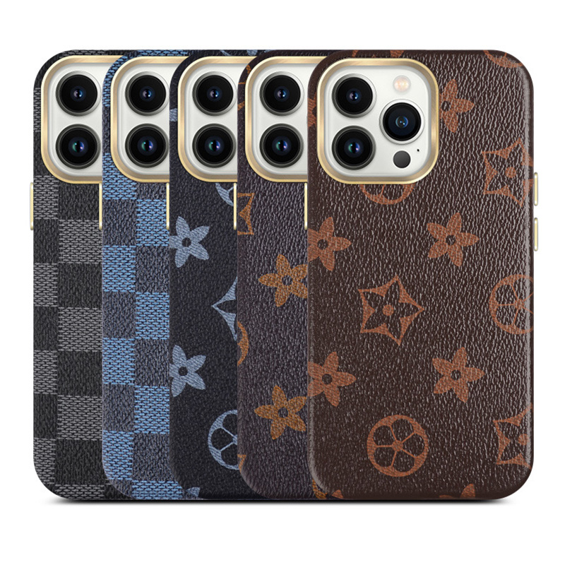 Leather iPhone case